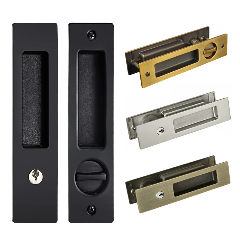 New Sliding Door Lock Handle Door Latch Lock for Barn Hide Handle Interior Door Pull Locks Wood Door Hardware Parts
New Sliding Door Lock Handle Door Latch Lock for Barn Hide Handle Interior Door Pull Locks Wood Door Hardware Parts