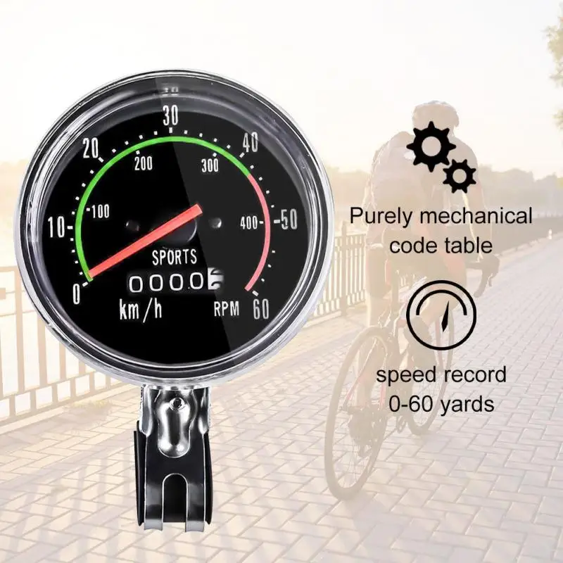 Waterproof Bicycle Speedometer Bike general mechanical computer Analog Mechanical Odometer With Hardware for 26/28/29/27.5 in bi
Waterproof Bicycle Speedometer Bike general mechanical computer Analog Mechanical Odometer With Hardware for 26/28/29/27.5 in bi