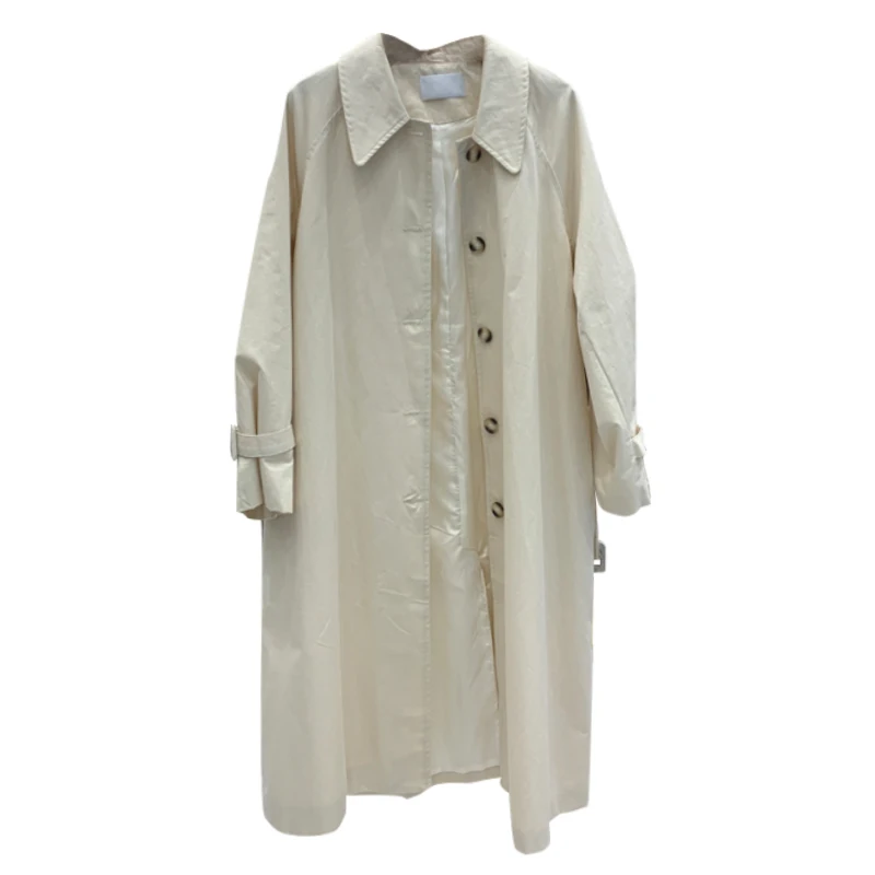 South Korea east gate temperament loose and versatile solid color 2020 girls early autumn new thin long trench coat coat trend
South Korea east gate temperament loose and versatile solid color 2020 girls early autumn new thin long trench coat coat trend