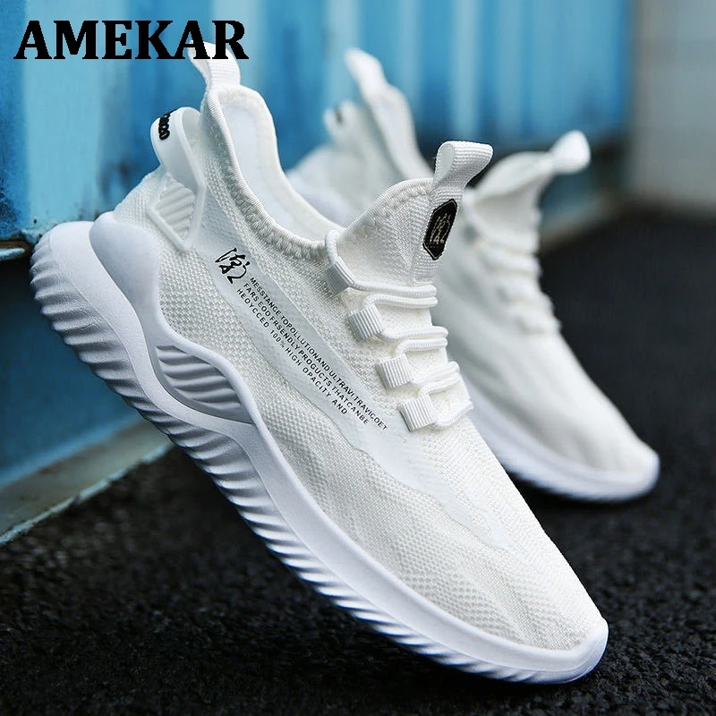 2021 Summer Sports Shoes Men Mesh Black White Sneakers Light Breathable Comfortable Casual Shoes for Men Running Walking Sneaker
2021 Summer Sports Shoes Men Mesh Black White Sneakers Light Breathable Comfortable Casual Shoes for Men Running Walking Sneaker