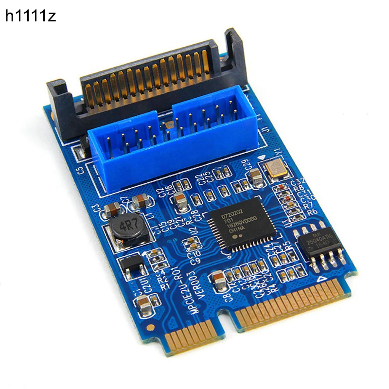Переходник Mini PCIE на USB 3,0, 19 контактов, адаптер расширения SATA Power Mini PCI Express на два порта USB, передняя панель
Переходник Mini PCIE на USB 3,0, 19 контактов, адаптер расширения SATA Power Mini PCI Express на два порта USB, передняя панель
