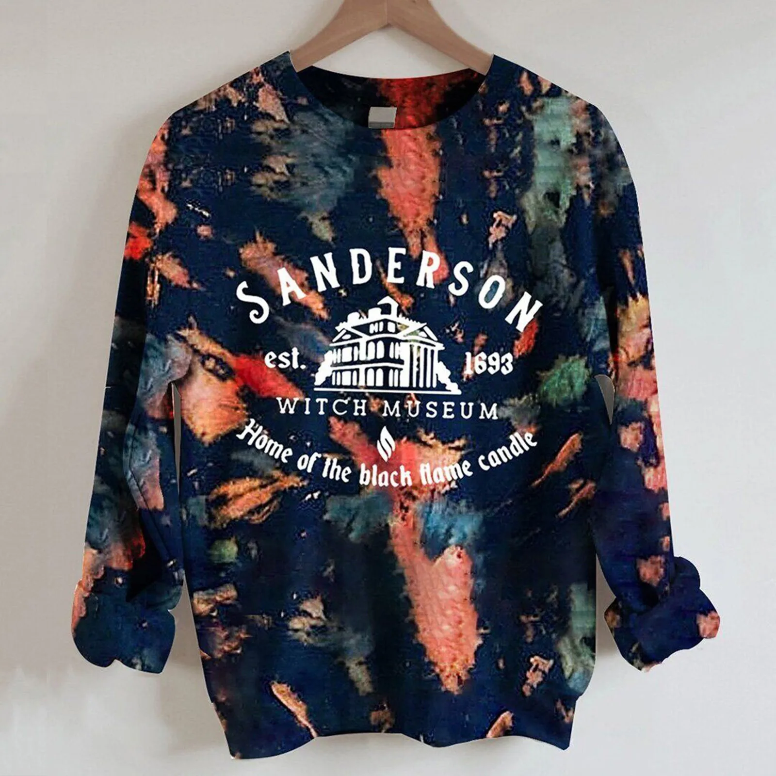 Свитшоты Sanderson с надписью, Женский Свободный Топ с длинным рукавом, короткий пуловер с завязкой, свитшот, одежда для гранж
Свитшоты Sanderson с надписью, Женский Свободный Топ с длинным рукавом, короткий пуловер с завязкой, свитшот, одежда для гранж