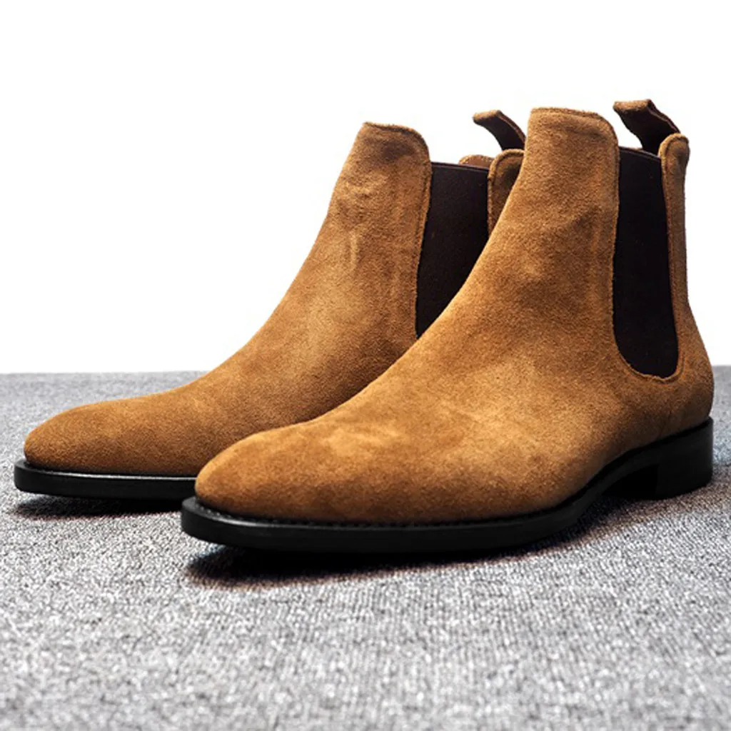 Fashion Mans Ankle Boots Pointed Toe Leather Ankle Boots Male Slip On Dressing Boot Casual High Top Flats Shoe Man Western Boot
Fashion Mans Ankle Boots Pointed Toe Leather Ankle Boots Male Slip On Dressing Boot Casual High Top Flats Shoe Man Western Boot