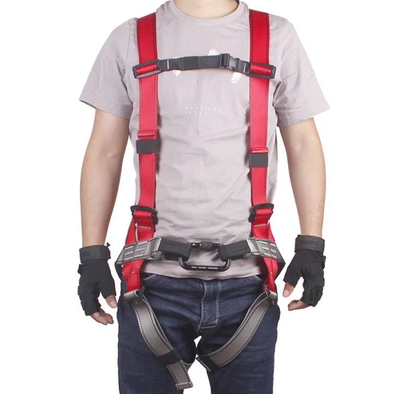 Adjustable Body Waist Harness Climbing Belt Fall Protection Full Body Rock Climbing Harness Body Seat Belt
Adjustable Body Waist Harness Climbing Belt Fall Protection Full Body Rock Climbing Harness Body Seat Belt