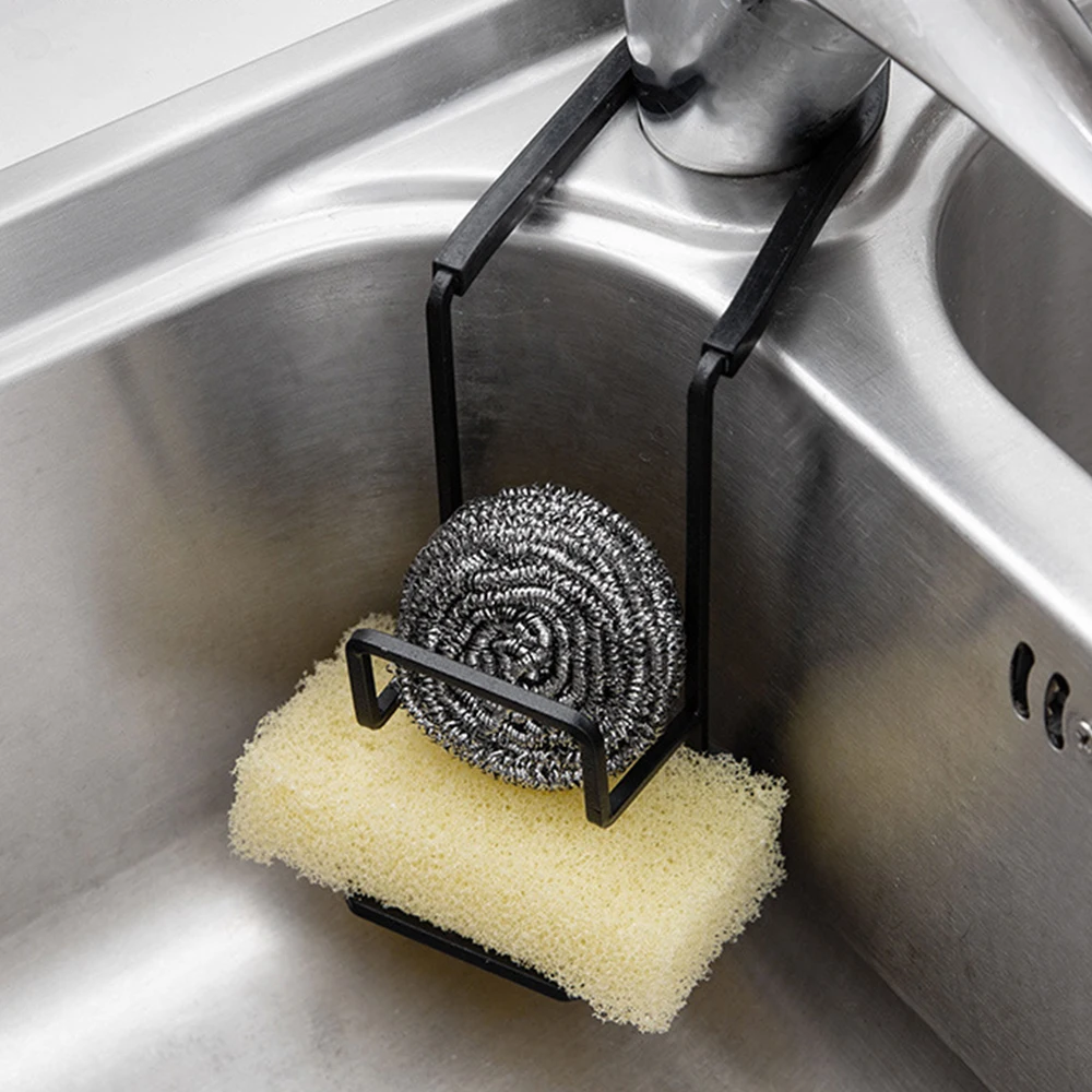 Sink Shelf Metal Sponges Holder Drain Drying Rack Drain Rack Storage Organizer Gadgets Kitchen Accessories Free Sponge
Sink Shelf Metal Sponges Holder Drain Drying Rack Drain Rack Storage Organizer Gadgets Kitchen Accessories Free Sponge