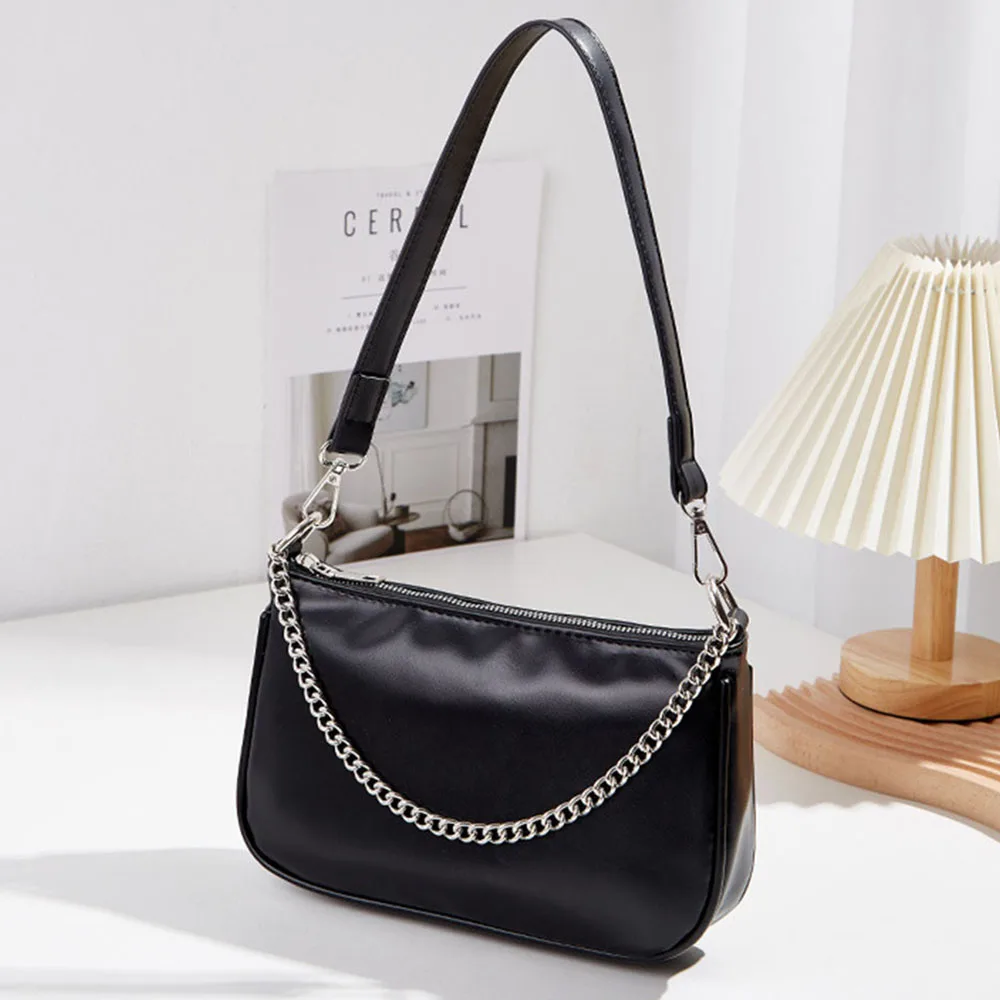 Women Chain Shoulder Bags Solid Color Crossbody Bags 2021 New Fashion Handbags Designer Brand Purse And Bags Pu Leather Bags
Women Chain Shoulder Bags Solid Color Crossbody Bags 2021 New Fashion Handbags Designer Brand Purse And Bags Pu Leather Bags