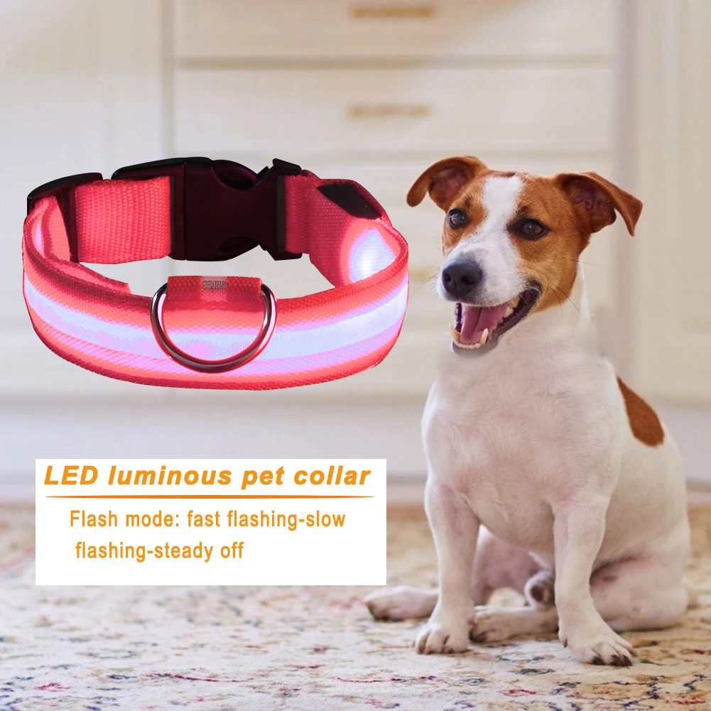 Pet Supplies Dog Light-up Collar Rechargeable LED Collar Teddy Golden Retriever Large, Medium and Small Dog Pet Collar
Pet Supplies Dog Light-up Collar Rechargeable LED Collar Teddy Golden Retriever Large, Medium and Small Dog Pet Collar