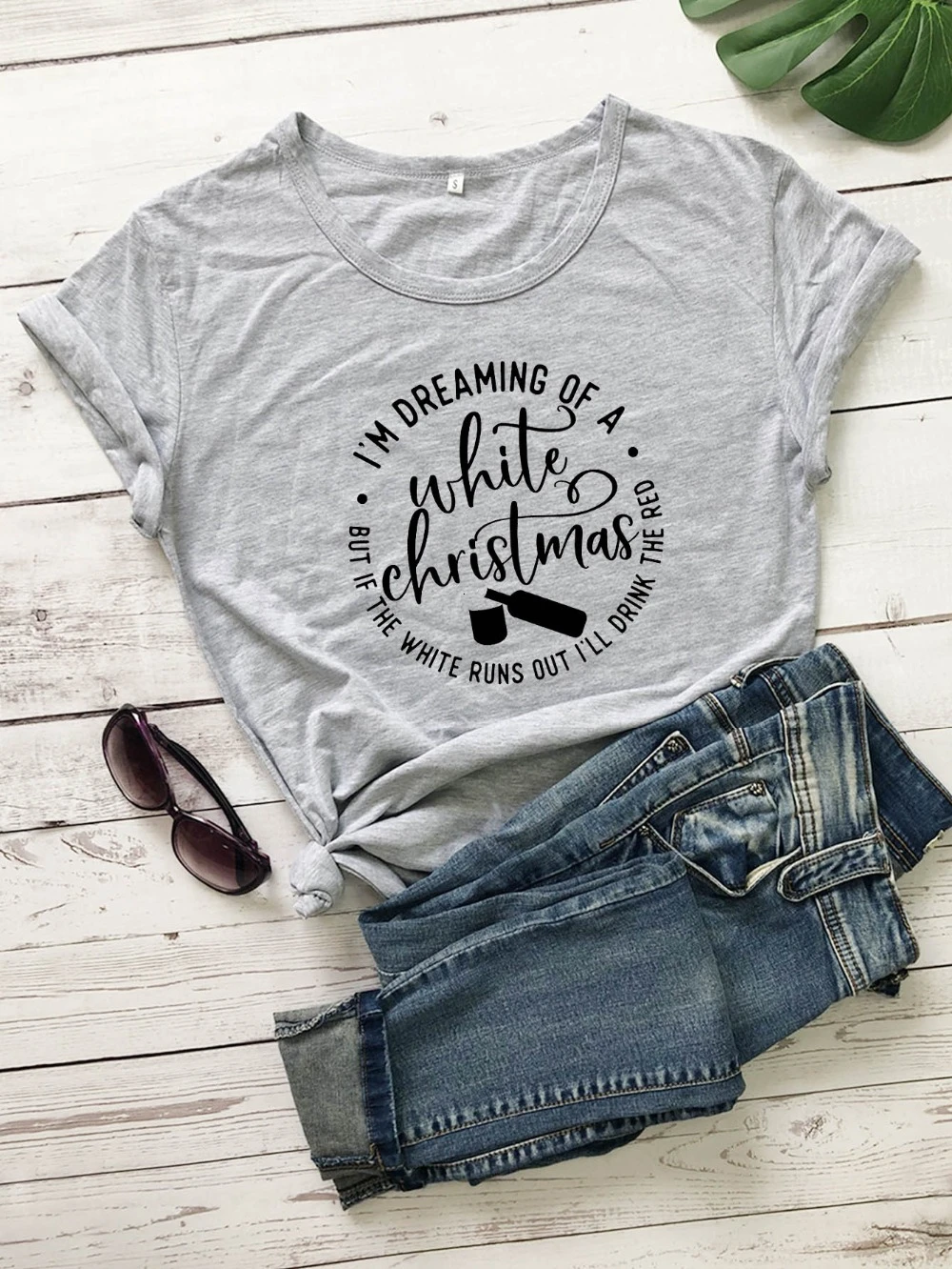 Im Dreaming of a White Christmas t shirt fashion cotton casual holiday gift young street style tumblr grunge tees cute top-K645
Im Dreaming of a White Christmas t shirt fashion cotton casual holiday gift young street style tumblr grunge tees cute top-K645