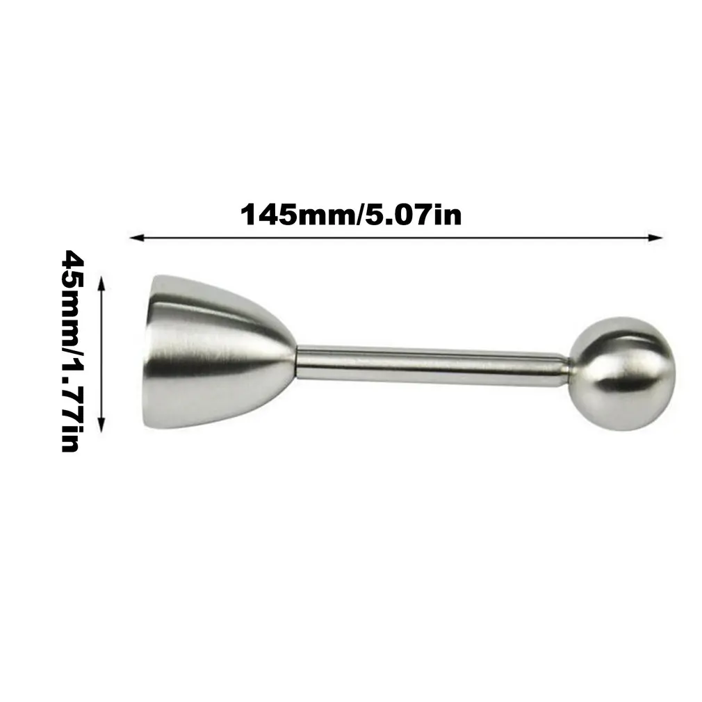 1PC Egg Scissors Stainless Steel Boiled Egg Topper Shell Cutter Knocker Egg Cracker Separator Egg Opener Kitchen Tools
1PC Egg Scissors Stainless Steel Boiled Egg Topper Shell Cutter Knocker Egg Cracker Separator Egg Opener Kitchen Tools