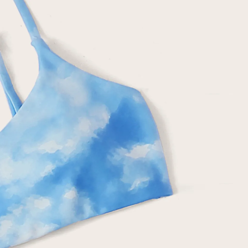 Sexy Women Swimwear Summer Bikinis Tie-dye Print Push-up Tops Padded Bra One Piece Swimsuit Beach Bikini Underwear Clothes
Sexy Women Swimwear Summer Bikinis Tie-dye Print Push-up Tops Padded Bra One Piece Swimsuit Beach Bikini Underwear Clothes