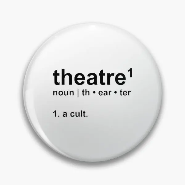 Theatre Definiton Customizable Soft Button Pin Collar Funny Cartoon Lover Jewelry Cute Brooch Metal Gift Hat Badge Lapel Pin
Theatre Definiton Customizable Soft Button Pin Collar Funny Cartoon Lover Jewelry Cute Brooch Metal Gift Hat Badge Lapel Pin