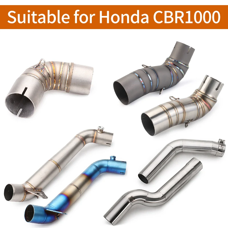 Honda CBR1000 motorcycle exhaust pipe middle connection stainless steel titanium alloy cbr1000rr 04-07 2008-2016
Honda CBR1000 motorcycle exhaust pipe middle connection stainless steel titanium alloy cbr1000rr 04-07 2008-2016