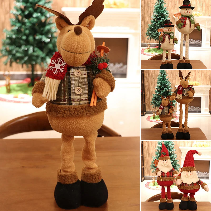 Lovely Christmas Doll with Retractable Long Legs Creative Xmas Desktop Ornament for Home Living Room Bedroom Decor B88
Lovely Christmas Doll with Retractable Long Legs Creative Xmas Desktop Ornament for Home Living Room Bedroom Decor B88