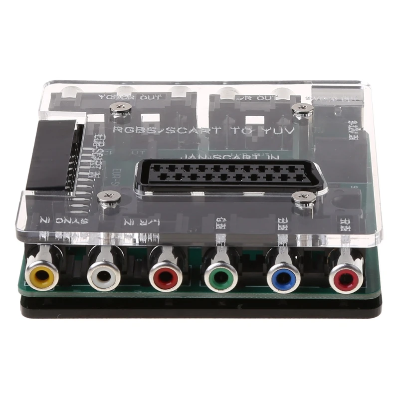 SCART RGBS to YUV YCBCR Video Converter for DC Drive SFC PS2 Console Retro Games 45BD
SCART RGBS to YUV YCBCR Video Converter for DC Drive SFC PS2 Console Retro Games 45BD