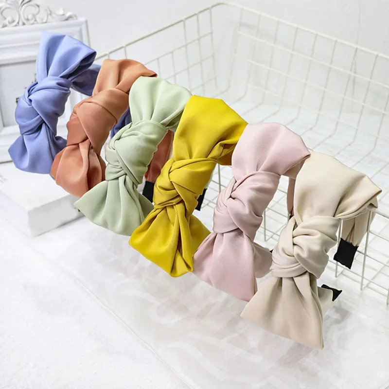 Women Wide Top Knot Hair Bands Headdress Solid Color Cloth Headband Bezel Girls Hairband Hair Hoop Female Hair Accessories
Women Wide Top Knot Hair Bands Headdress Solid Color Cloth Headband Bezel Girls Hairband Hair Hoop Female Hair Accessories