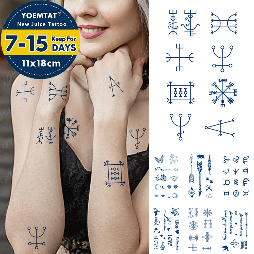 Juice Ink Tattoos Body Art Lasting Waterproof Temporary Tattoo Sticker Mini Letters Text Tatoo Arm Fake Butterfly Diamond Tatto
Juice Ink Tattoos Body Art Lasting Waterproof Temporary Tattoo Sticker Mini Letters Text Tatoo Arm Fake Butterfly Diamond Tatto