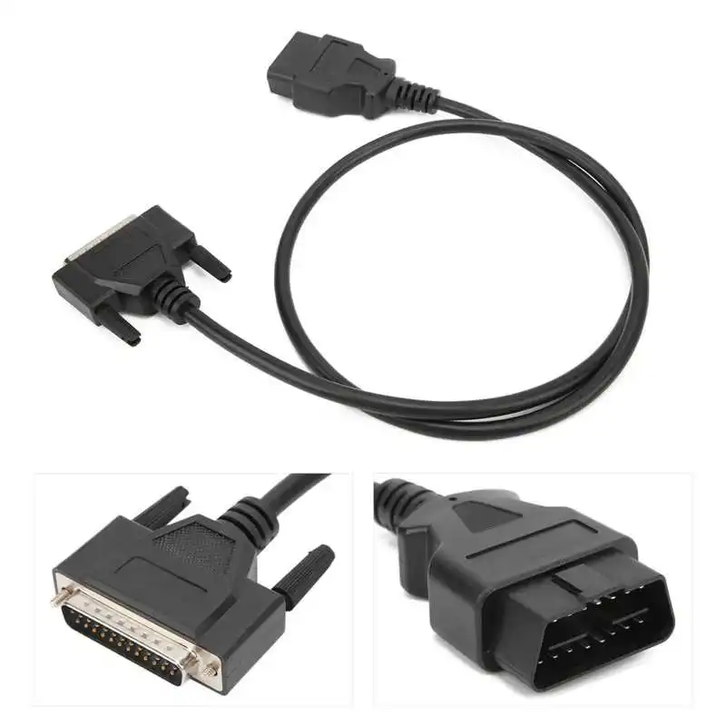 Диагностический переходник OBD2 штекер-штекер DB25 штекер 16pin 102 см/40 дюймов Замена для SBB V33 программатора ключей Новинка
Диагностический переходник OBD2 штекер-штекер DB25 штекер 16pin 102 см/40 дюймов Замена для SBB V33 программатора ключей Новинка