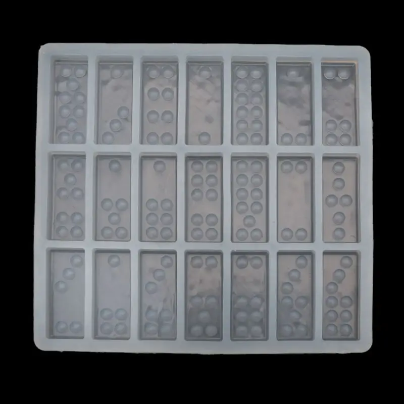 Silicone Dominoes Mold Chocolates Epoxy Resin Mold Dominoes Game Fun Art Crafts A2UA
Silicone Dominoes Mold Chocolates Epoxy Resin Mold Dominoes Game Fun Art Crafts A2UA