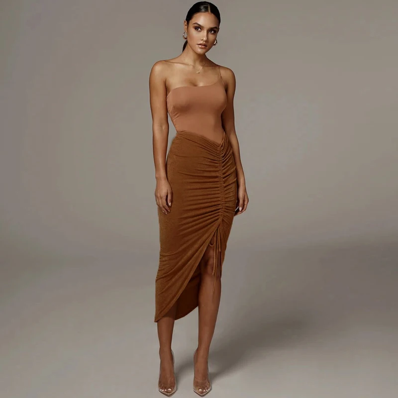 CNLION drawstring ruched women pencil midi skirt slit high waist elegant bodycon sexy streetwear party club 2020 summer clothes
CNLION drawstring ruched women pencil midi skirt slit high waist elegant bodycon sexy streetwear party club 2020 summer clothes
