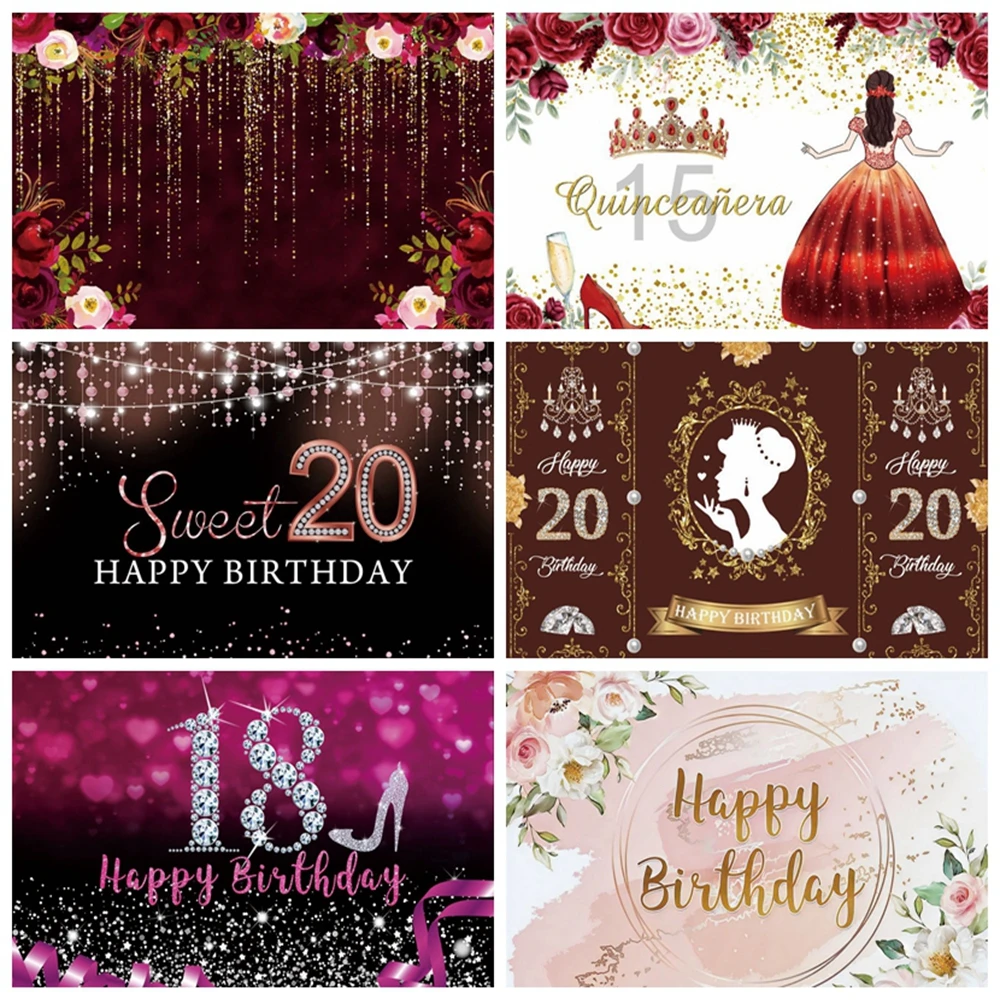 Yeele Red Flower Princess Girl Birthday Wedding Photocall Glitter Photo Background Vinyl Photography Backdrop Custom Photophone
Yeele Red Flower Princess Girl Birthday Wedding Photocall Glitter Photo Background Vinyl Photography Backdrop Custom Photophone