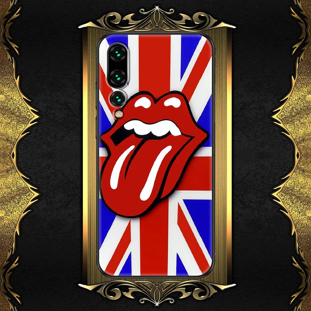 Tongue The Band Rolling-compatible-Stone Phone case For Huawei P Mate P10 P20 P30 P40 10 20 Smart Z Pro Lite 2019 black painting 
Tongue The Band Rolling-compatible-Stone Phone case For Huawei P Mate P10 P20 P30 P40 10 20 Smart Z Pro Lite 2019 black painting