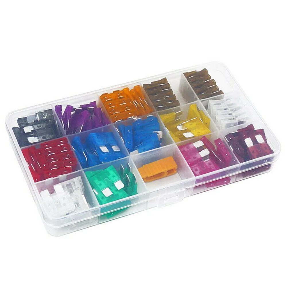 150Pcs 2/3/5/7.5/10/15/20/25/30/35/40A Fuse Car Blade Fuse Assortment Assorted Kit Mini Small Size Blade Set Automotive Fuse
150Pcs 2/3/5/7.5/10/15/20/25/30/35/40A Fuse Car Blade Fuse Assortment Assorted Kit Mini Small Size Blade Set Automotive Fuse