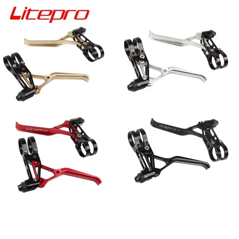 Litepro Brake Lever ultralight CNC 64g folding bike road bike BMX small wheel V brake Lever Bicycle Accessories
Litepro Brake Lever ultralight CNC 64g folding bike road bike BMX small wheel V brake Lever Bicycle Accessories
