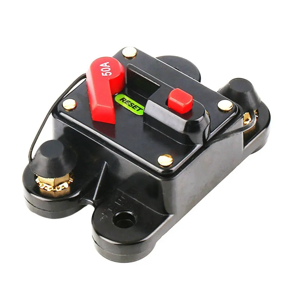 50A 60A 80A 100A 125A 150A 200A 250A optional Car Audio Inline Circuit Breaker Fuse for 12V Protection SKCB-01-100A
50A 60A 80A 100A 125A 150A 200A 250A optional Car Audio Inline Circuit Breaker Fuse for 12V Protection SKCB-01-100A