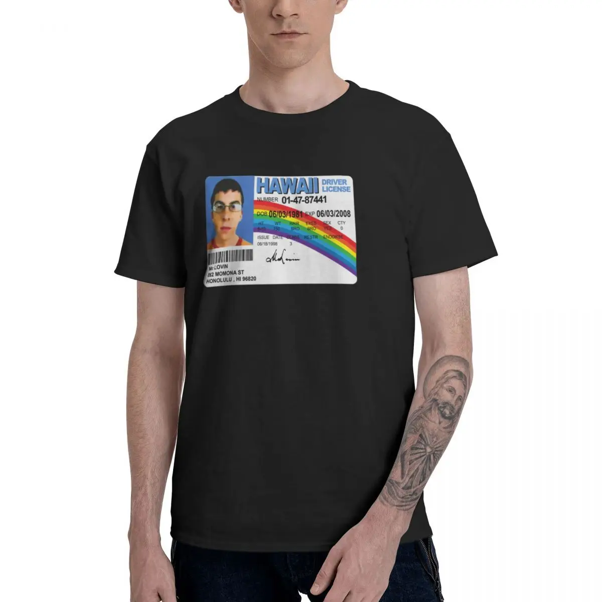 McLovin High Quality T Shirt Pure Cotton Round Neck Men's T-Shirt Short Long Sleeve Oversized Gift Tee Clothes EU Size
McLovin High Quality T Shirt Pure Cotton Round Neck Men's T-Shirt Short Long Sleeve Oversized Gift Tee Clothes EU Size