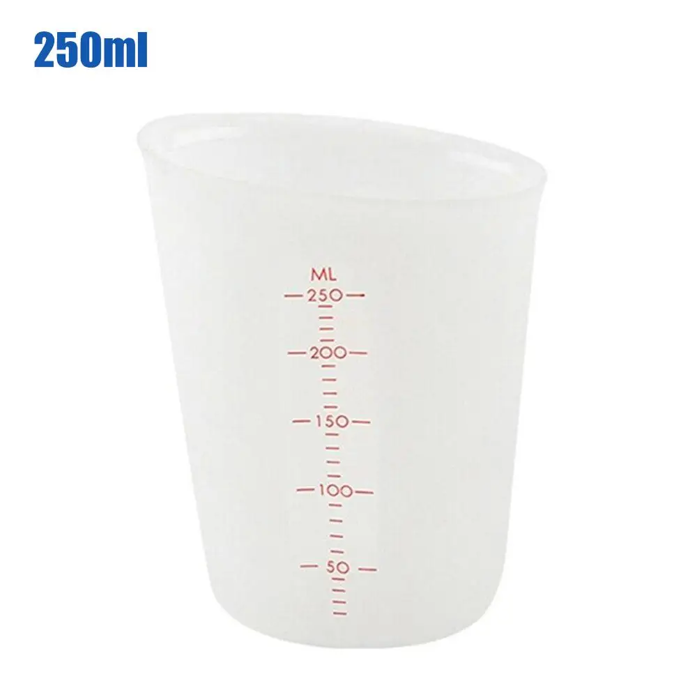 250ml/500ml Translucent Double Scale Measuring Cup Baking Tool Silicone Silicone and Durable Easy to Carry 30JP17
250ml/500ml Translucent Double Scale Measuring Cup Baking Tool Silicone Silicone and Durable Easy to Carry 30JP17