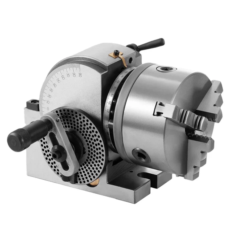 BS-0 Precision Dividing Head With 5" 3-jaw Chuck & Tailstock
BS-0 Precision Dividing Head With 5" 3-jaw Chuck & Tailstock