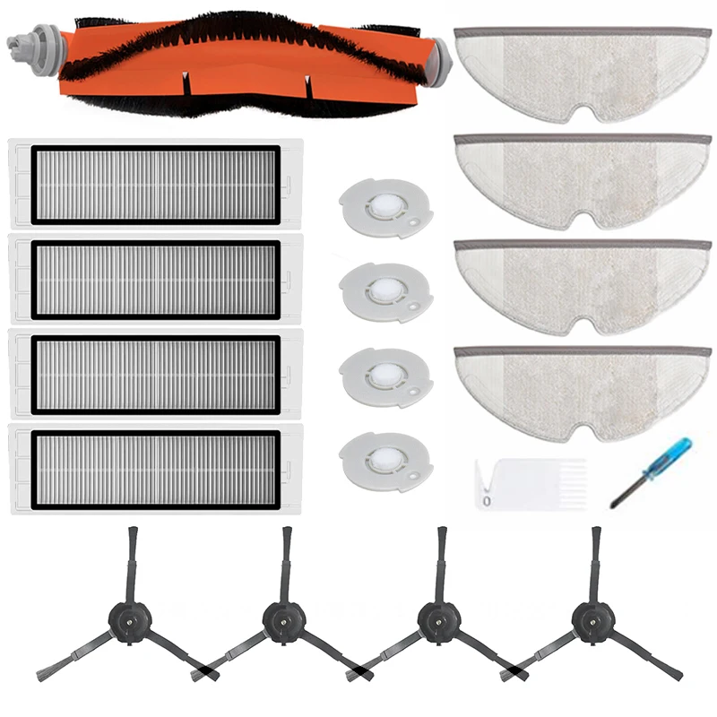 Filters Screwdriver Brushes For Xiaomi Roborock S50 S55 S5 1S Xiaowa E20 E25 E35 Vacuum Cleaner Replacement Kit For Home Cleanin
Filters Screwdriver Brushes For Xiaomi Roborock S50 S55 S5 1S Xiaowa E20 E25 E35 Vacuum Cleaner Replacement Kit For Home Cleanin