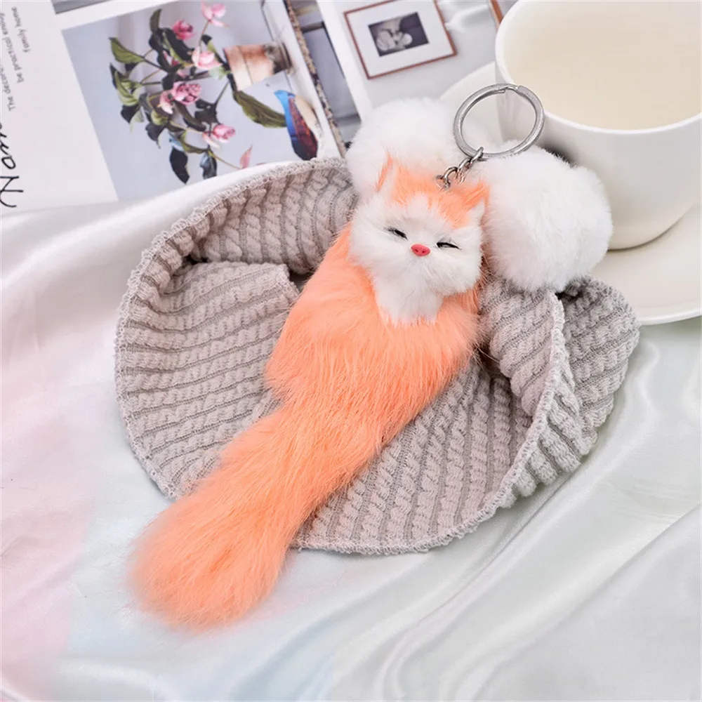 Cute Plush Keychain Creative Bags Hanging Backpack Phone Pendant Accessories kawaii Orange kitty Birthday Present Bag Decor
Cute Plush Keychain Creative Bags Hanging Backpack Phone Pendant Accessories kawaii Orange kitty Birthday Present Bag Decor