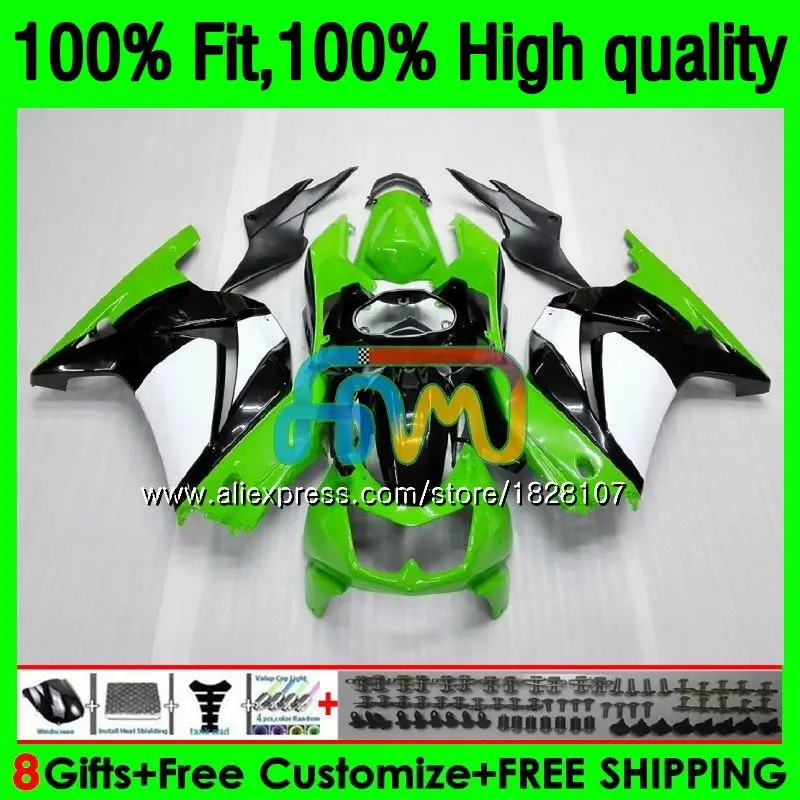 OEM For KAWASAKI ZX-250R EX-250 EX250 ZX 250R 2BS.12 EX 250 ZX250R 08 09 10 Green black 11 12 2008 2009 2010 2011 2012 Fairing
OEM For KAWASAKI ZX-250R EX-250 EX250 ZX 250R 2BS.12 EX 250 ZX250R 08 09 10 Green black 11 12 2008 2009 2010 2011 2012 Fairing