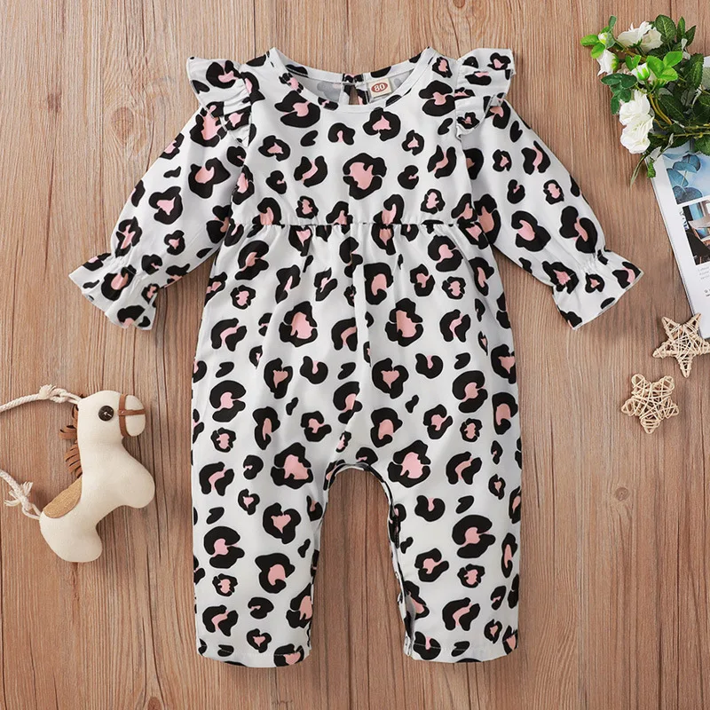Spring Autumn Toddler Baby Girls Leopard Pattern Print Flare Flying Sleeves Long Sleeve O-Neck Ruffles Romper Jumpsuit
Spring Autumn Toddler Baby Girls Leopard Pattern Print Flare Flying Sleeves Long Sleeve O-Neck Ruffles Romper Jumpsuit
