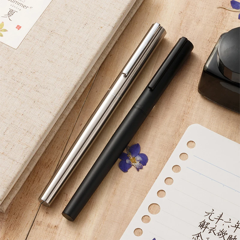 1pc Jinhao Fountain Pen Extra Fine/Fine Nib Stainless Steel Matte Black Full Metal Ink Pens for Writing School Office Stationery
1pc Jinhao Fountain Pen Extra Fine/Fine Nib Stainless Steel Matte Black Full Metal Ink Pens for Writing School Office Stationery