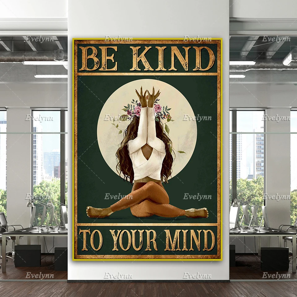 Black Woman Yoga Poster, Black Hippie Girl, Be Kind To Your Mind , Afro Girl Butterfly Wall Art Prints, Home Decor Canvas Gift
Black Woman Yoga Poster, Black Hippie Girl, Be Kind To Your Mind , Afro Girl Butterfly Wall Art Prints, Home Decor Canvas Gift