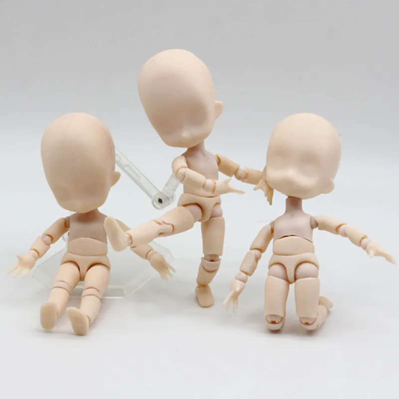 New BJD Body Dress Up Doll Multi-spherical Movable 11 Cm Modified Makeup Doll 1/12 Girl Toy DIY Nude Doll Coolest Birthday Gift
New BJD Body Dress Up Doll Multi-spherical Movable 11 Cm Modified Makeup Doll 1/12 Girl Toy DIY Nude Doll Coolest Birthday Gift