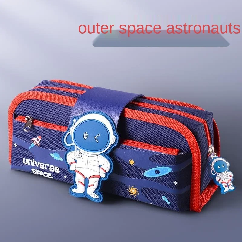 Cute boys and girls with canvas pencil case, large-capacity pen and pencil case school supplies and stationery Korean style cute
Cute boys and girls with canvas pencil case, large-capacity pen and pencil case school supplies and stationery Korean style cute