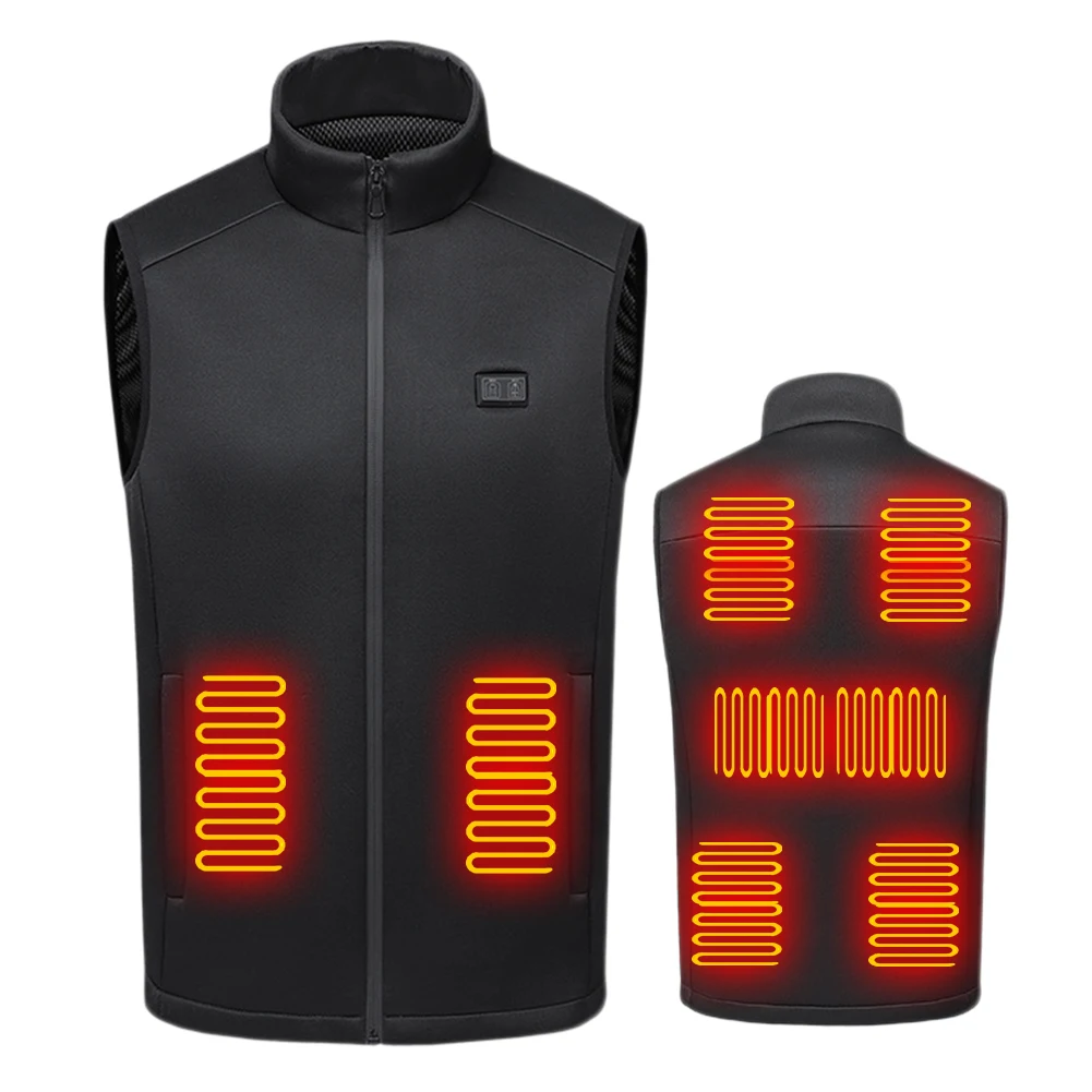 9 Heating Areas Men Jacket heated Winter Warm Electric Thermal Waistcoat Fish Hiking Outdoor Infrared USB Heated vest Jacket
9 Heating Areas Men Jacket heated Winter Warm Electric Thermal Waistcoat Fish Hiking Outdoor Infrared USB Heated vest Jacket