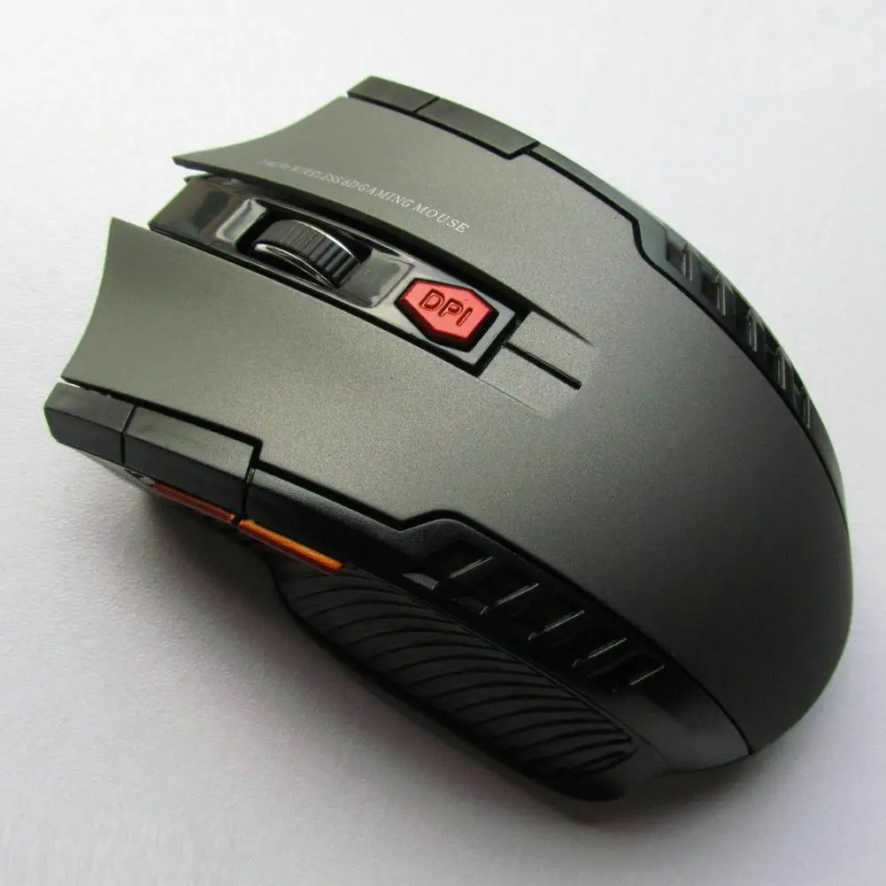 2.4Ghz Mini Wireless Optical Gaming Mouse with USB Receiver 6 Keys 1200DPI Professional Gamer Mice for PC Computer Laptop
2.4Ghz Mini Wireless Optical Gaming Mouse with USB Receiver 6 Keys 1200DPI Professional Gamer Mice for PC Computer Laptop