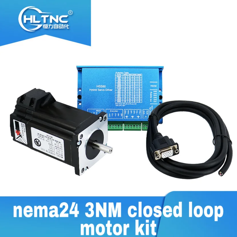 Новый гибридный сервопривод nema24 3 Нм EN 60HSE3N-D25 + HSS60 с замкнутым циклом и кодовой линией 2 м
Новый гибридный сервопривод nema24 3 Нм EN 60HSE3N-D25 + HSS60 с замкнутым циклом и кодовой линией 2 м