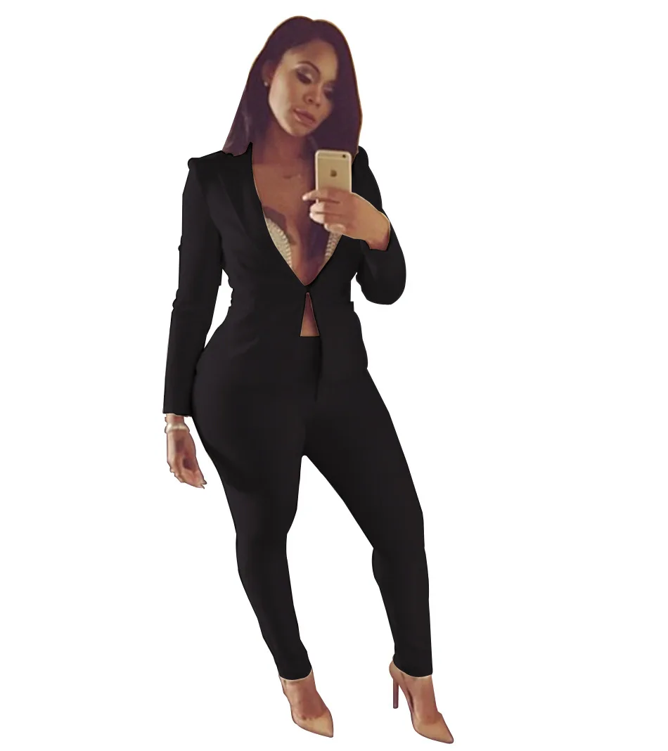 TRODEAM Casual Slim Women's Suits Jackets 2021 Autumn Fashion Female Solid Color Lapel Long Sleeve V-Neck Outwear
TRODEAM Casual Slim Women's Suits Jackets 2021 Autumn Fashion Female Solid Color Lapel Long Sleeve V-Neck Outwear