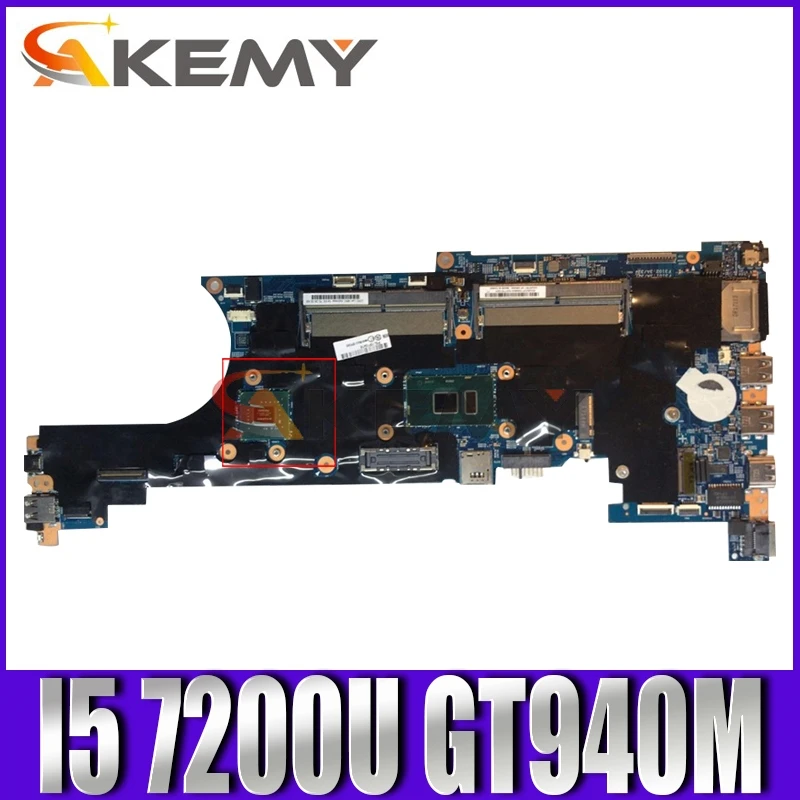 Материнская плата Akemy 448.0AB06.0011 для Lenovo Thinkpad T570 P51S, материнская плата для ноутбука, процессор I5 7200U GT940M DDR4 100%, протестированная работа
Материнская плата Akemy 448.0AB06.0011 для Lenovo Thinkpad T570 P51S, материнская плата для ноутбука, процессор I5 7200U GT940M DDR4 100%, протестированная работа