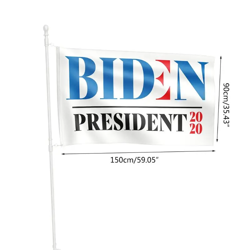 2020 американский президент Электрический флаг постер для демократической партии