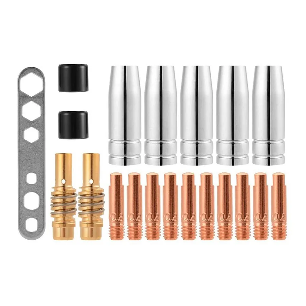 20Pcs Nozzles Contact Tips Holders Mig Consumable Accessory For 15AK MB15 Mig Welding Equipment Nozzle Holder MB 15/150
20Pcs Nozzles Contact Tips Holders Mig Consumable Accessory For 15AK MB15 Mig Welding Equipment Nozzle Holder MB 15/150