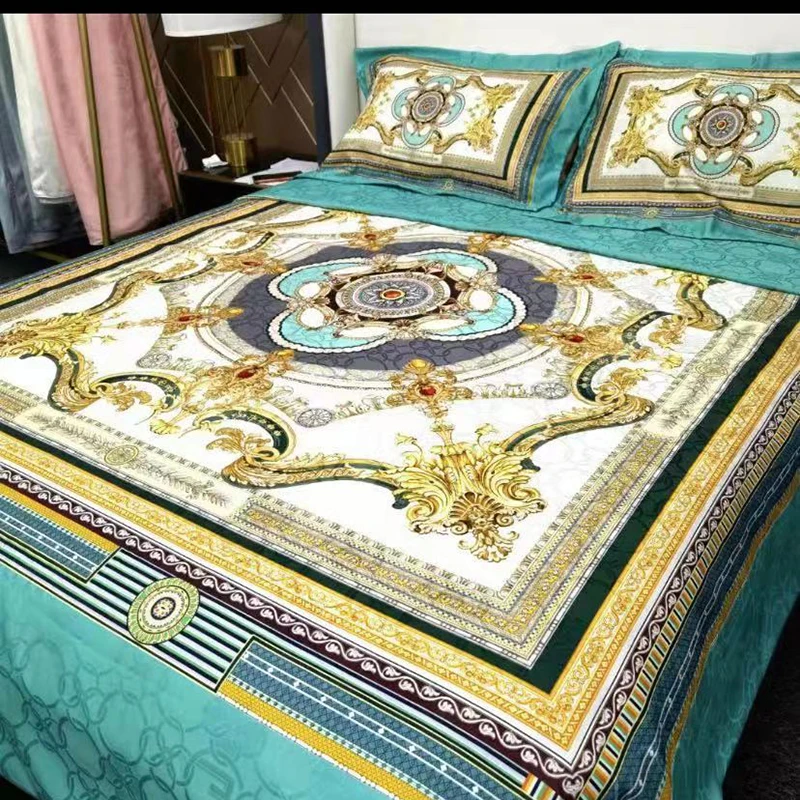 Luxury Europe Style Bohemia Printing 100% Cotton Palace Bedding Set Duvet Cover Bed Linen Bed sheet Pillowcases Queen King 4pcs
Luxury Europe Style Bohemia Printing 100% Cotton Palace Bedding Set Duvet Cover Bed Linen Bed sheet Pillowcases Queen King 4pcs