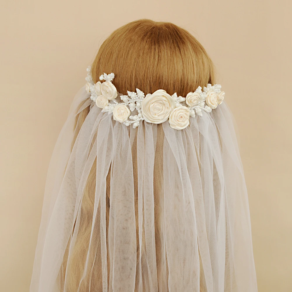 100% Handmade Bridal Veils Voile Marriage Flowers White And Ivory Cathedral Wedding Veil Elegant Cathedral Wedding Accessories
100% Handmade Bridal Veils Voile Marriage Flowers White And Ivory Cathedral Wedding Veil Elegant Cathedral Wedding Accessories