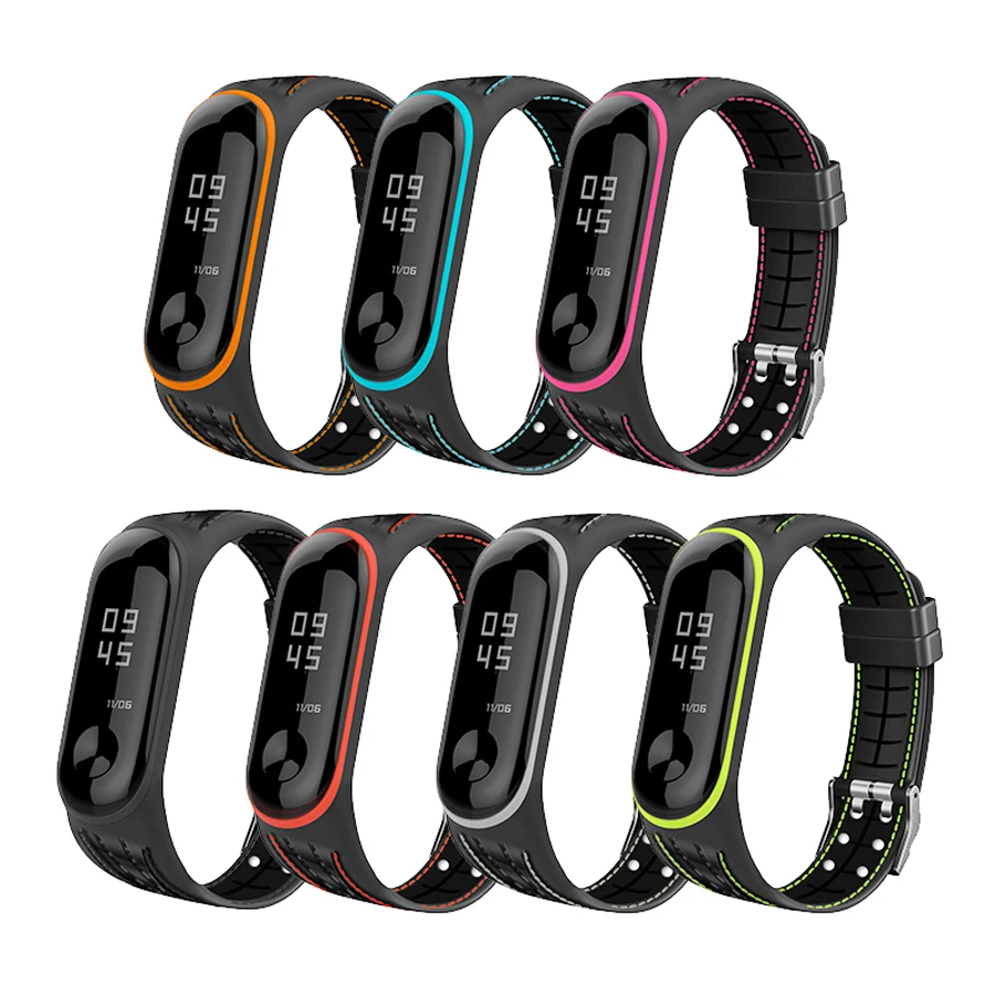 Double line Sport Strap for Xiaomi Mi Band 4 Accessories Bracelet Wristband Bracelet for Miband 3 4 Replacement Breathable Strap
Double line Sport Strap for Xiaomi Mi Band 4 Accessories Bracelet Wristband Bracelet for Miband 3 4 Replacement Breathable Strap