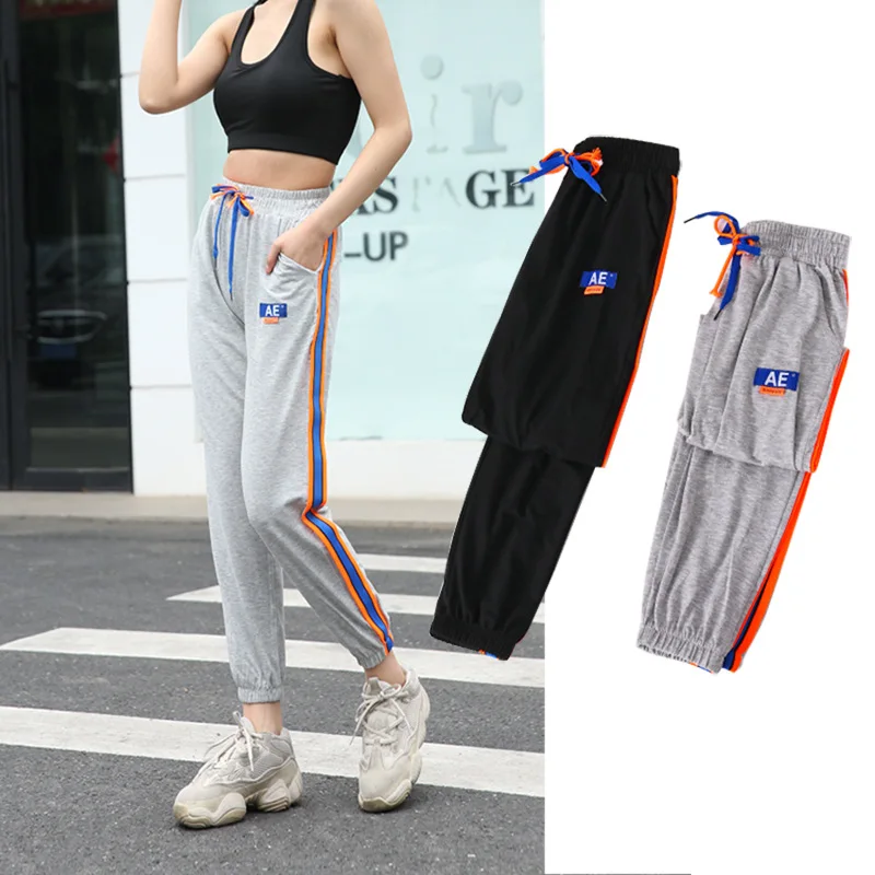 2021 Spring/Autumn/summer new ins fashion casual Harem pants thin contrast loose Leggings with Pockets sport woman sweatpants
2021 Spring/Autumn/summer new ins fashion casual Harem pants thin contrast loose Leggings with Pockets sport woman sweatpants